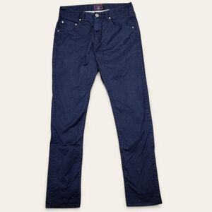 Untuckit 5-Pocket Chino Pants | Straight Fit | Navy Blue | Size 30x32‎